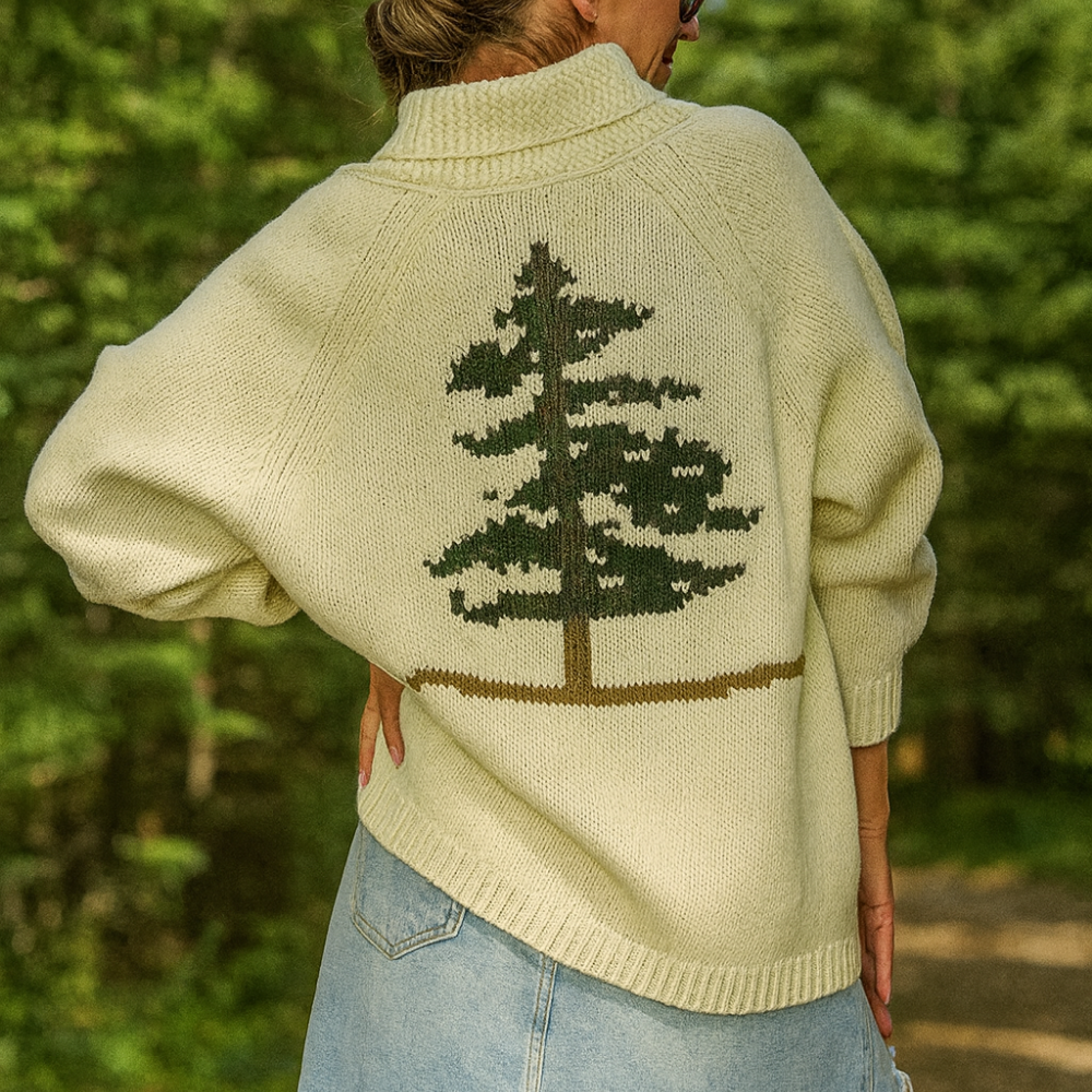 Evergreen Tree Cardigan – 365 Collective